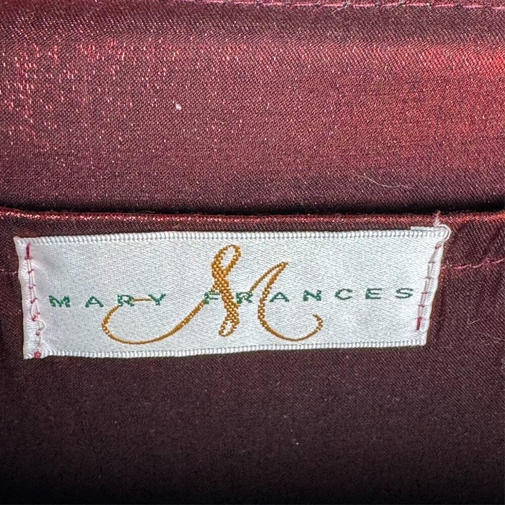 Vintage Mary Frances kisslock artsy shoulder bag handbag purse cabochon - Picture 9 of 10